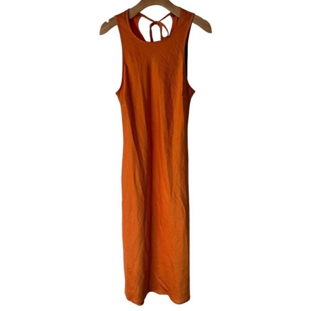 House of Harlow 1960 Orange Sleeveless Dress